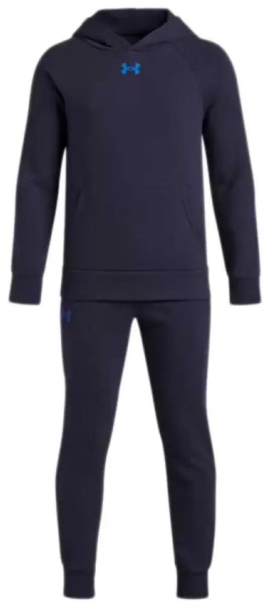 Under Armour Rival Fleece Trainingspak - Blauw - 14-16 jaar - afbeelding 6 van 6