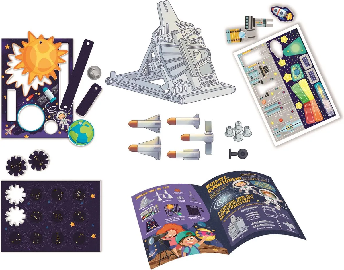 Clementoni Astronauten in Spe Wetenschap Speelgoed 56155 - Multicolor