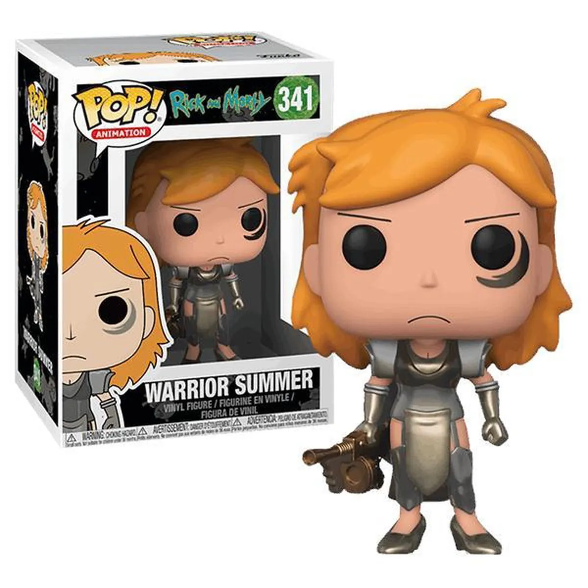 Funko Pop! Rick and Morty Warrior Summer #341 Verzamelfiguur - Multi - afbeelding 4 van 4