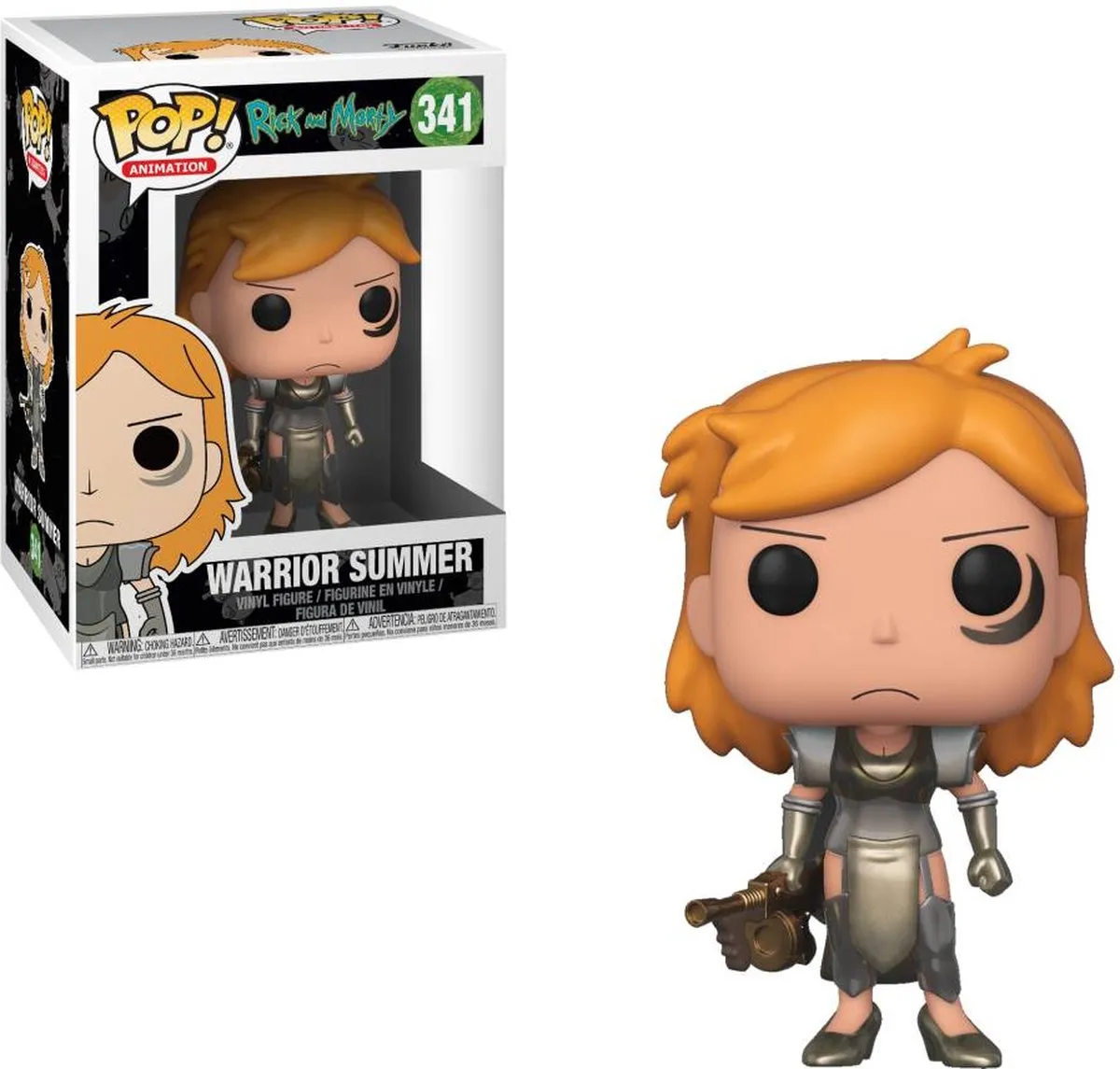 Funko Pop! Rick and Morty Warrior Summer #341 Verzamelfiguur