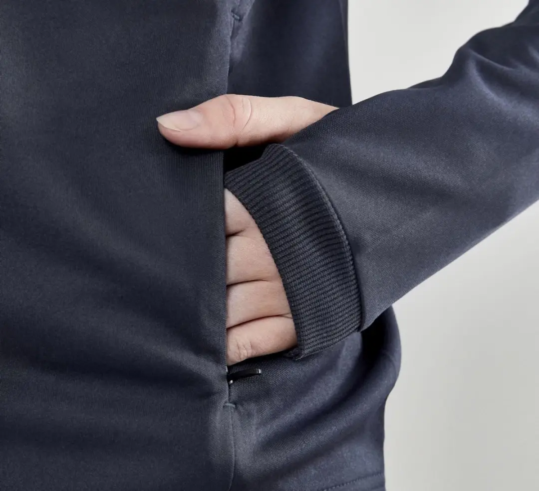Craft Evolve Full Zip Sportvest S - Donkergrijs