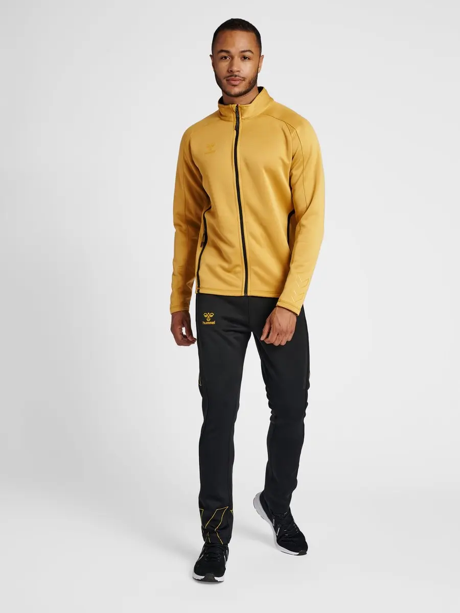 Hummel Hmlcima Xk Zip Jacket Trainingsjack - L - Gold - afbeelding 6 van 6