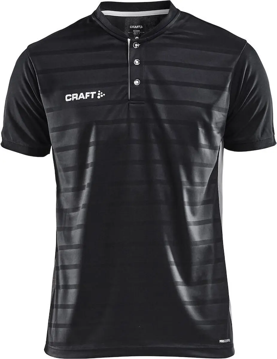 Craft Pro Control Shirt Korte Mouw Heren - S - Zwart