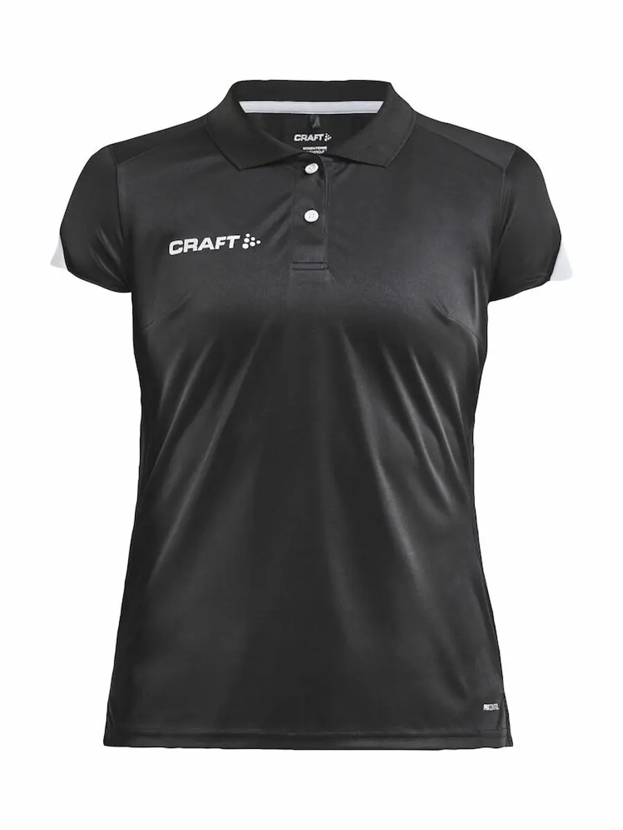 Craft Pro Control Impact Poloshirt Dames - Zwart M