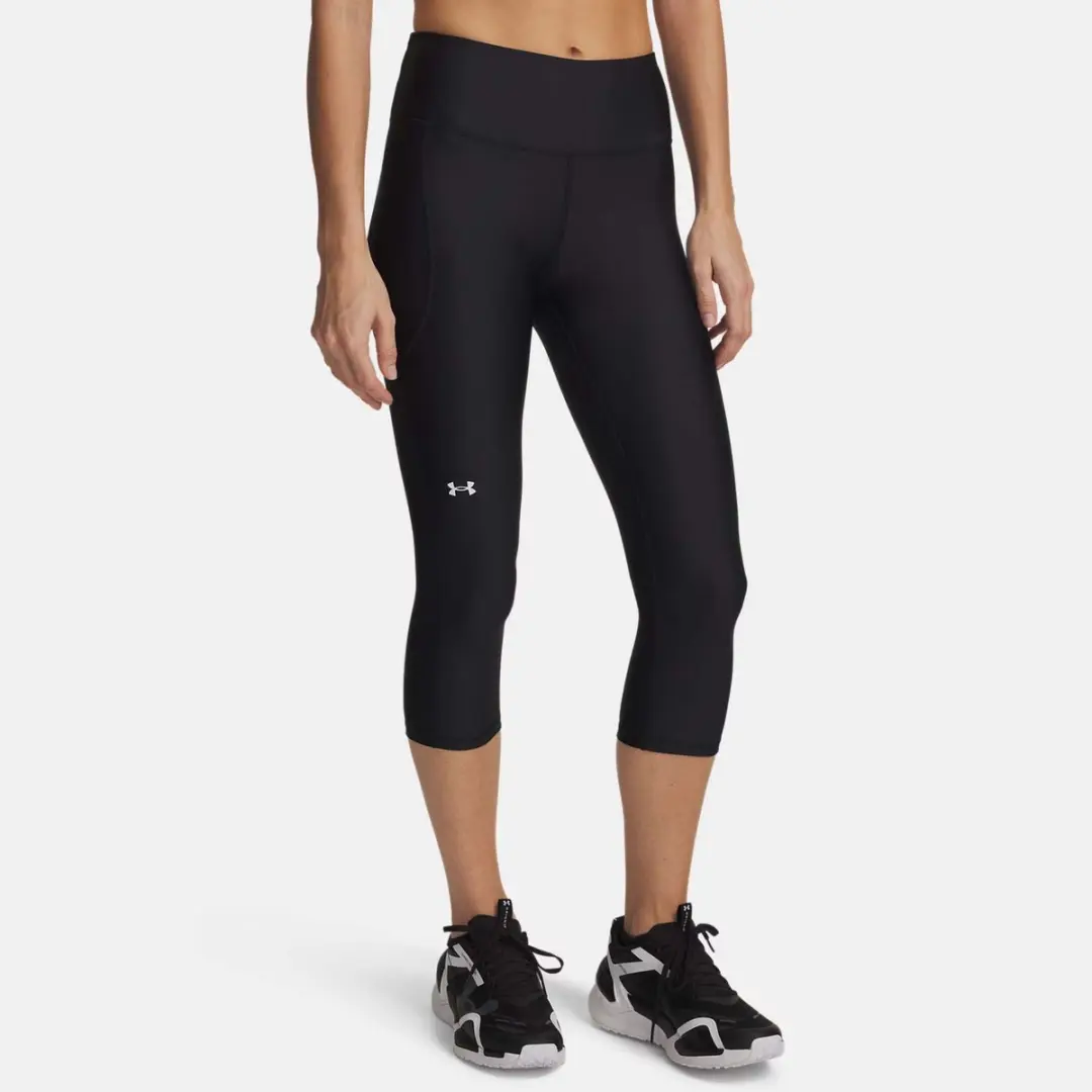 Under Armour Tech Hi Capri Dames Sportlegging 1365334-001 - XS