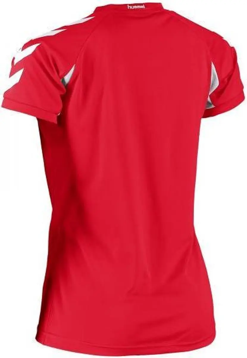 hummel Everton Dames Sportshirt - XS - Rood - afbeelding 6 van 6