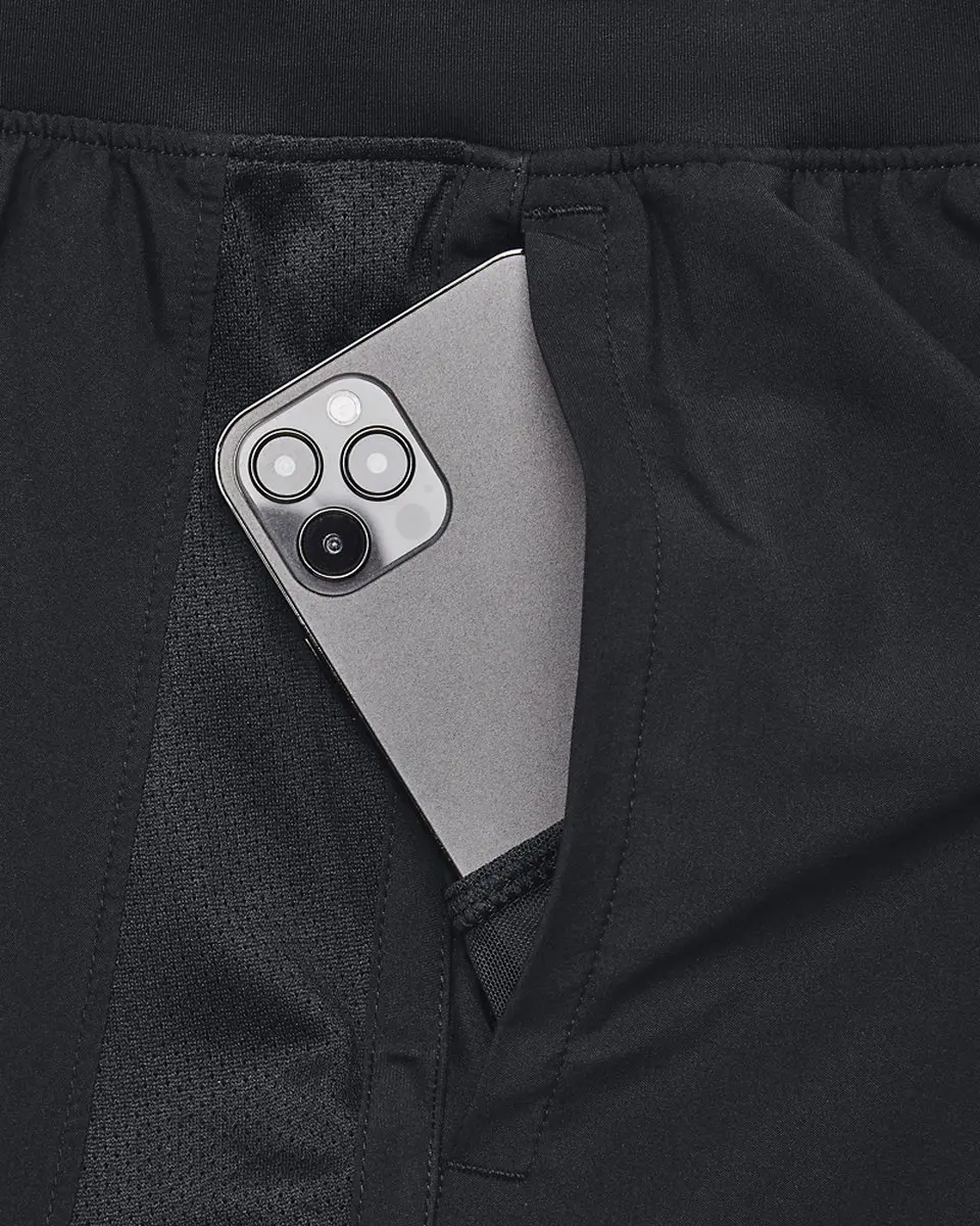Under Armour UA Launch 7" 2-in-1 Shorts - Zwart