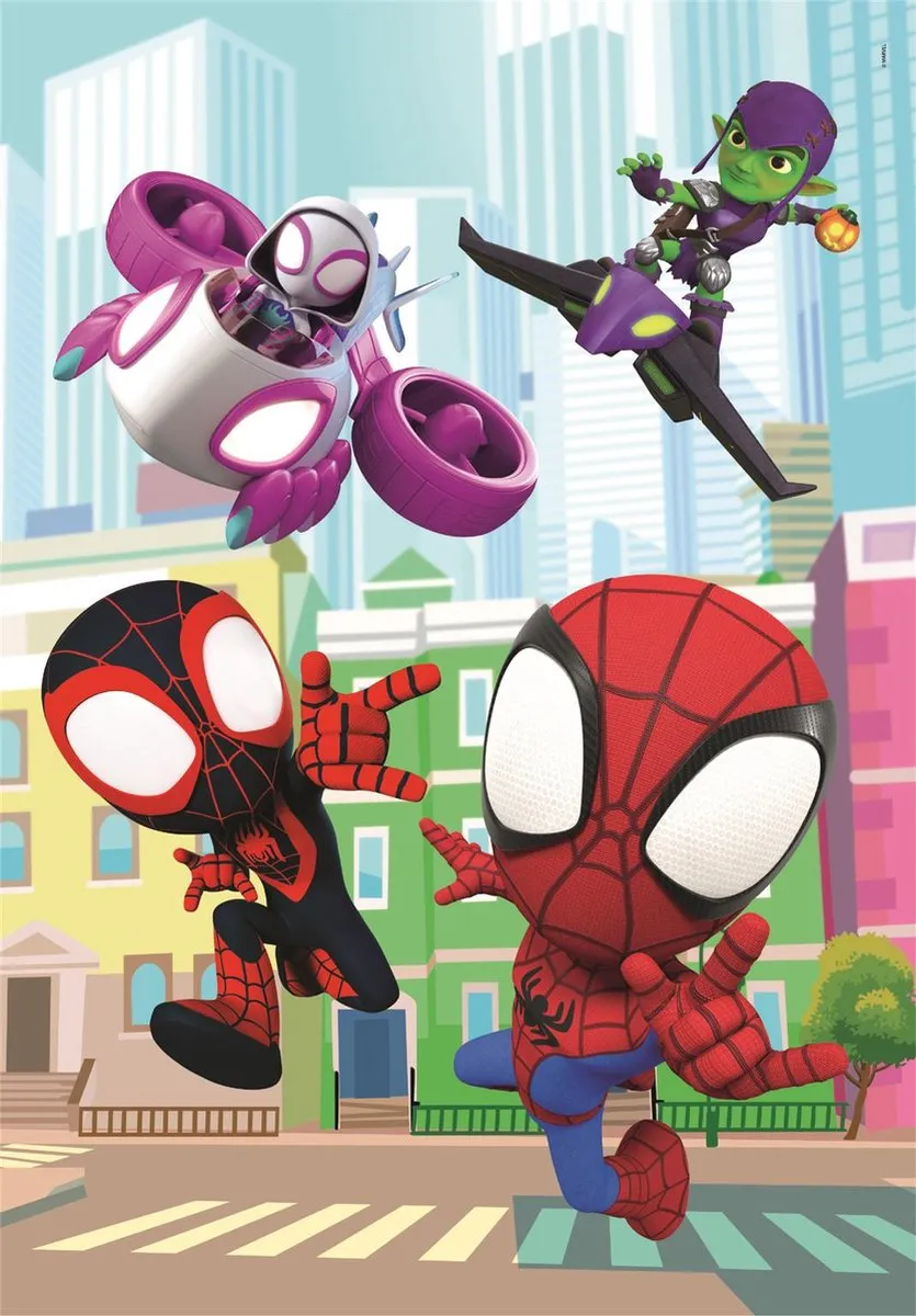 Clementoni Marvel Spidey Puzzel 60 Maxi Stukjes - Multicolor
