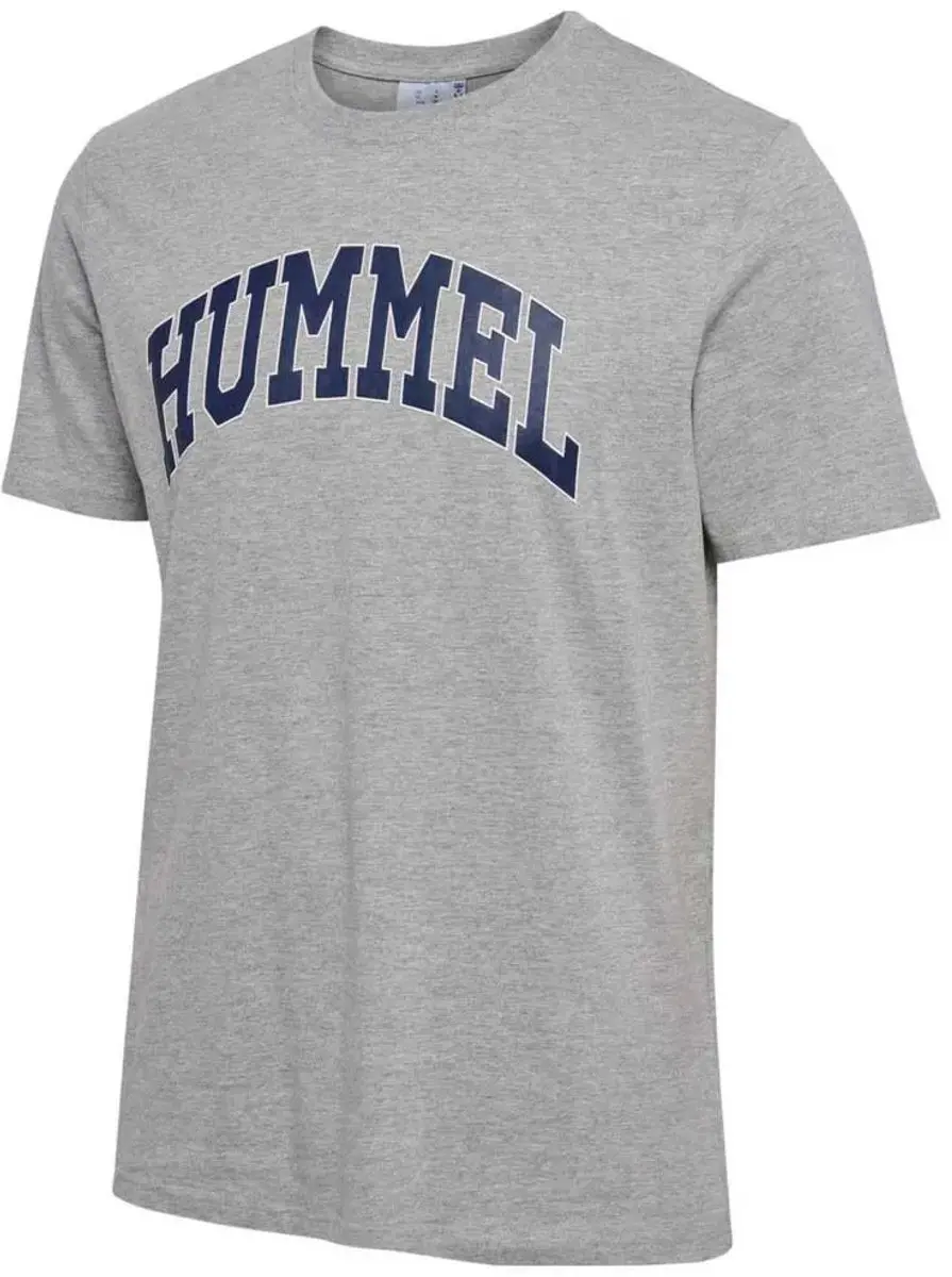 Hummel Bill T-shirt - M - Grijs Melange