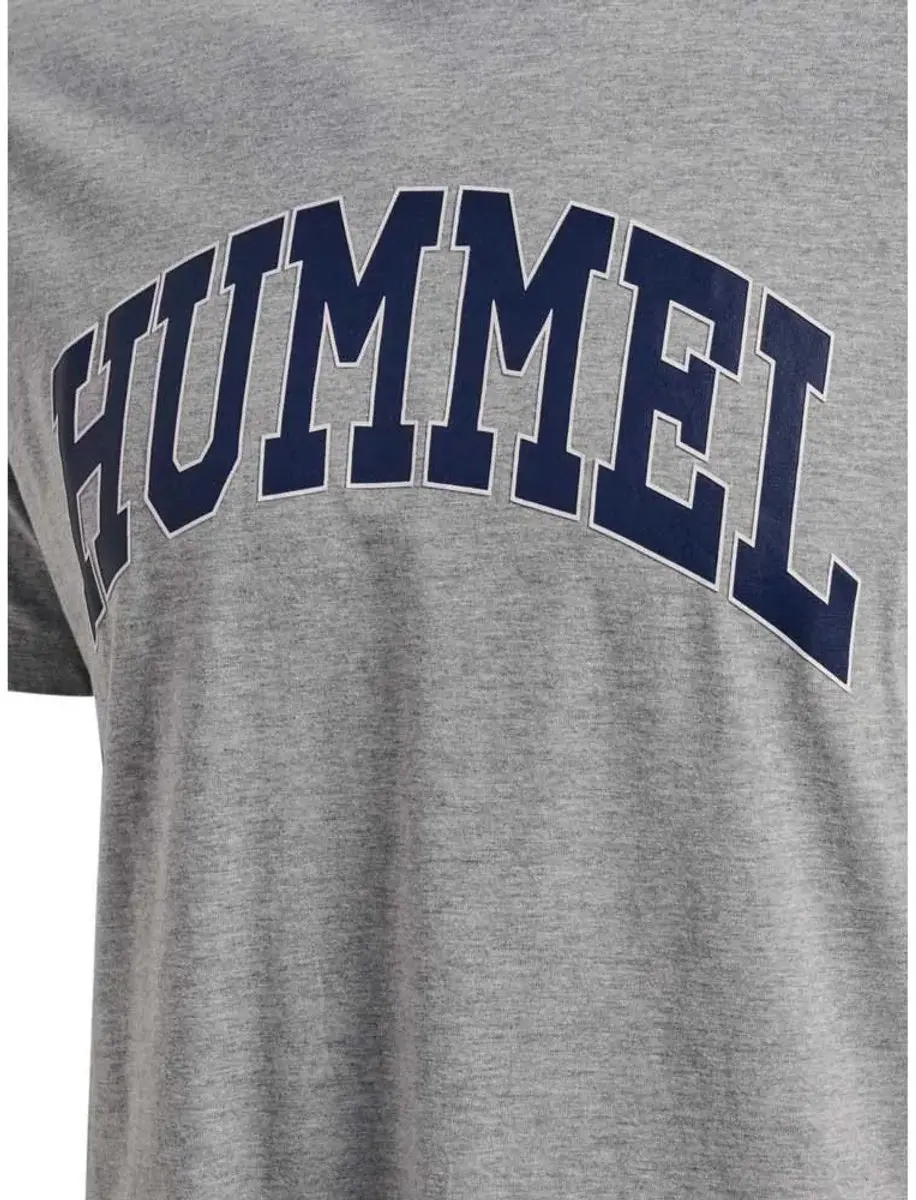 Hummel Bill T-shirt - M - Grijs Melange