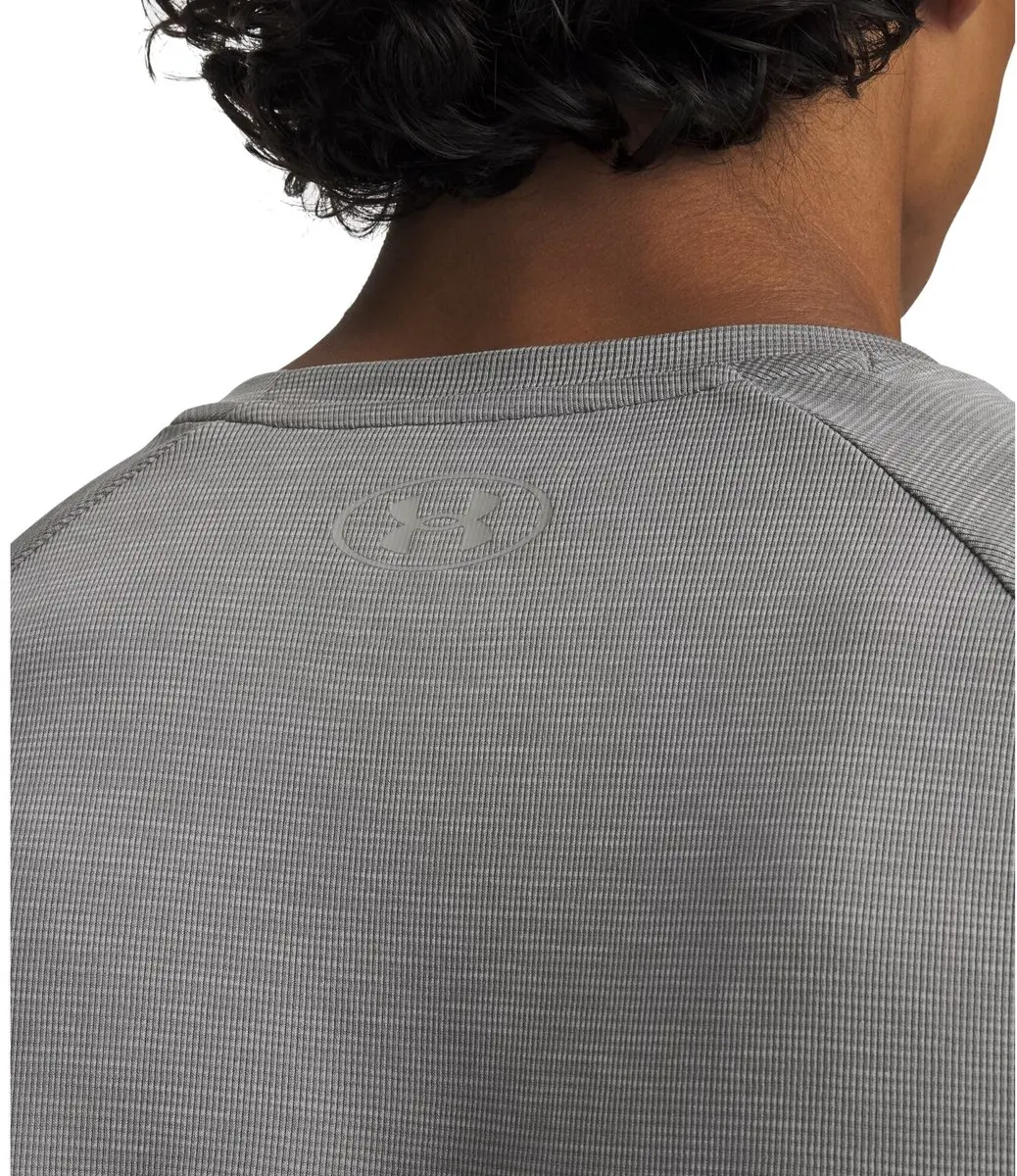 Under Armour Tech Textured SS Heren T-shirt - Groen