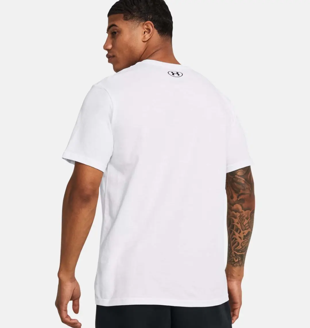 Under Armour UA GL Foundation Update Heren Sportshirt - Wit/Grijs/Zwart