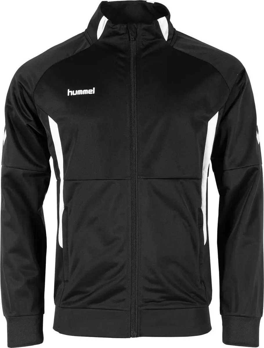 Hummel Authentic FullZip Sportjas - Zwart - Maat 140