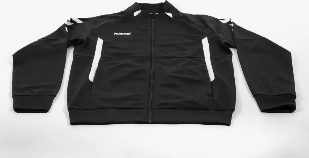 Hummel Authentic FullZip Sportjas - Zwart - Maat 140