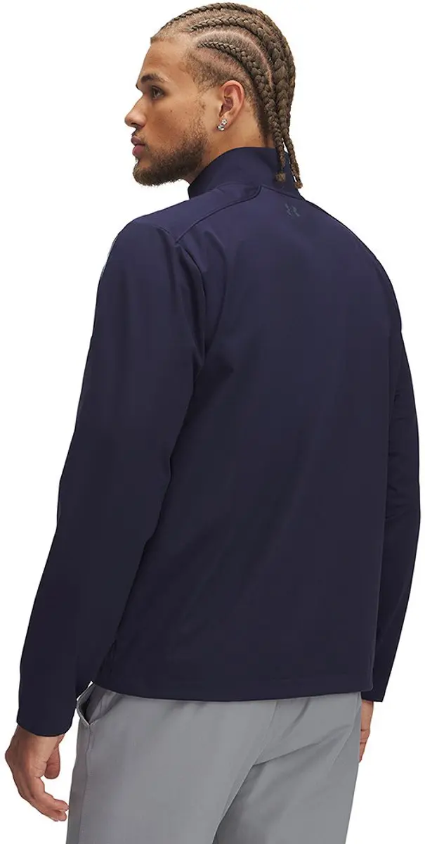 Under Armour UA Drive Wind Full Zip - M - Donkerblauw