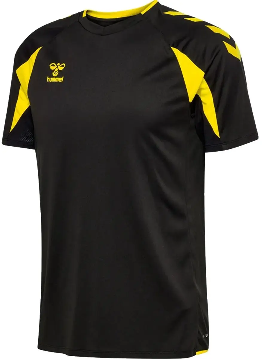 Hummel Core 2.0 T-shirt - Geel/Zwart 2XL