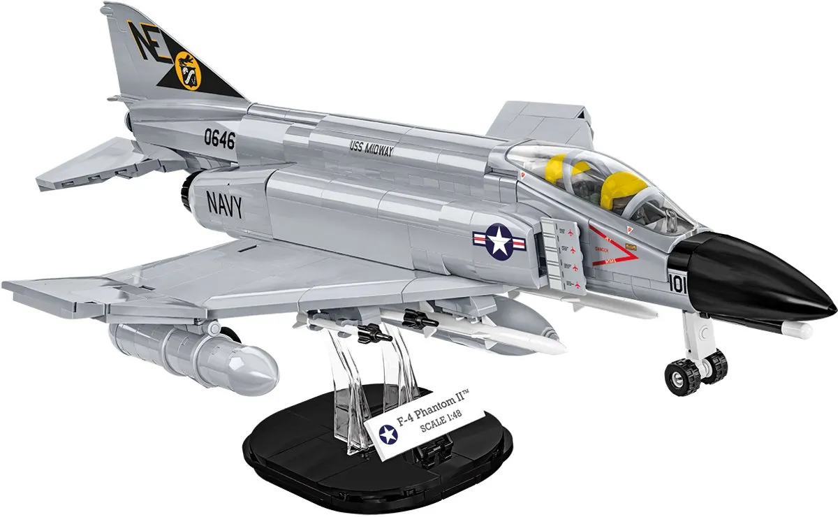 Cobi 5897 F-4 Phantom II - 703 Stukken - Meerkleurig - afbeelding 6 van 6