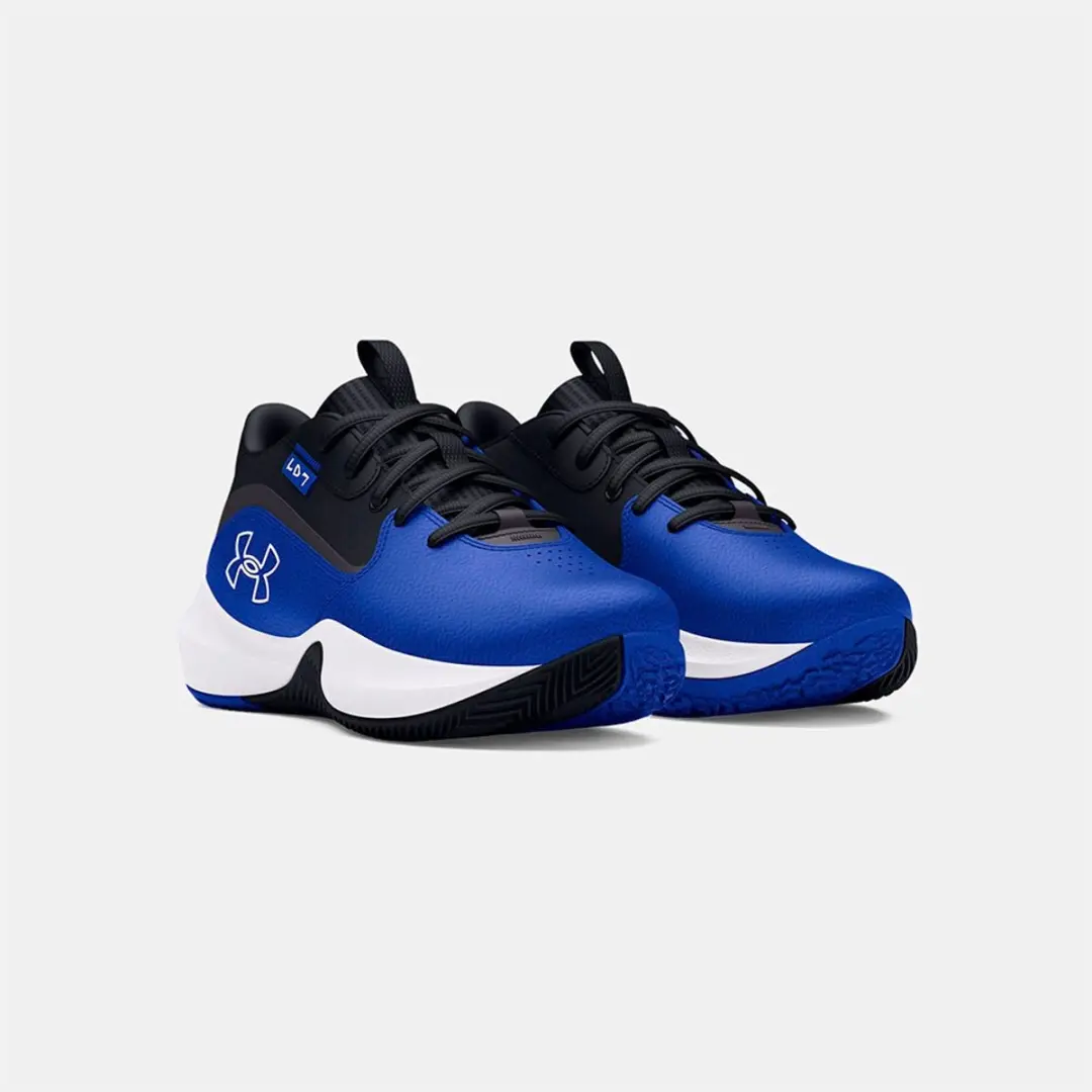 Under Armour Ps Lockdown 7 Basketbalschoenen 28.5 - Blauw