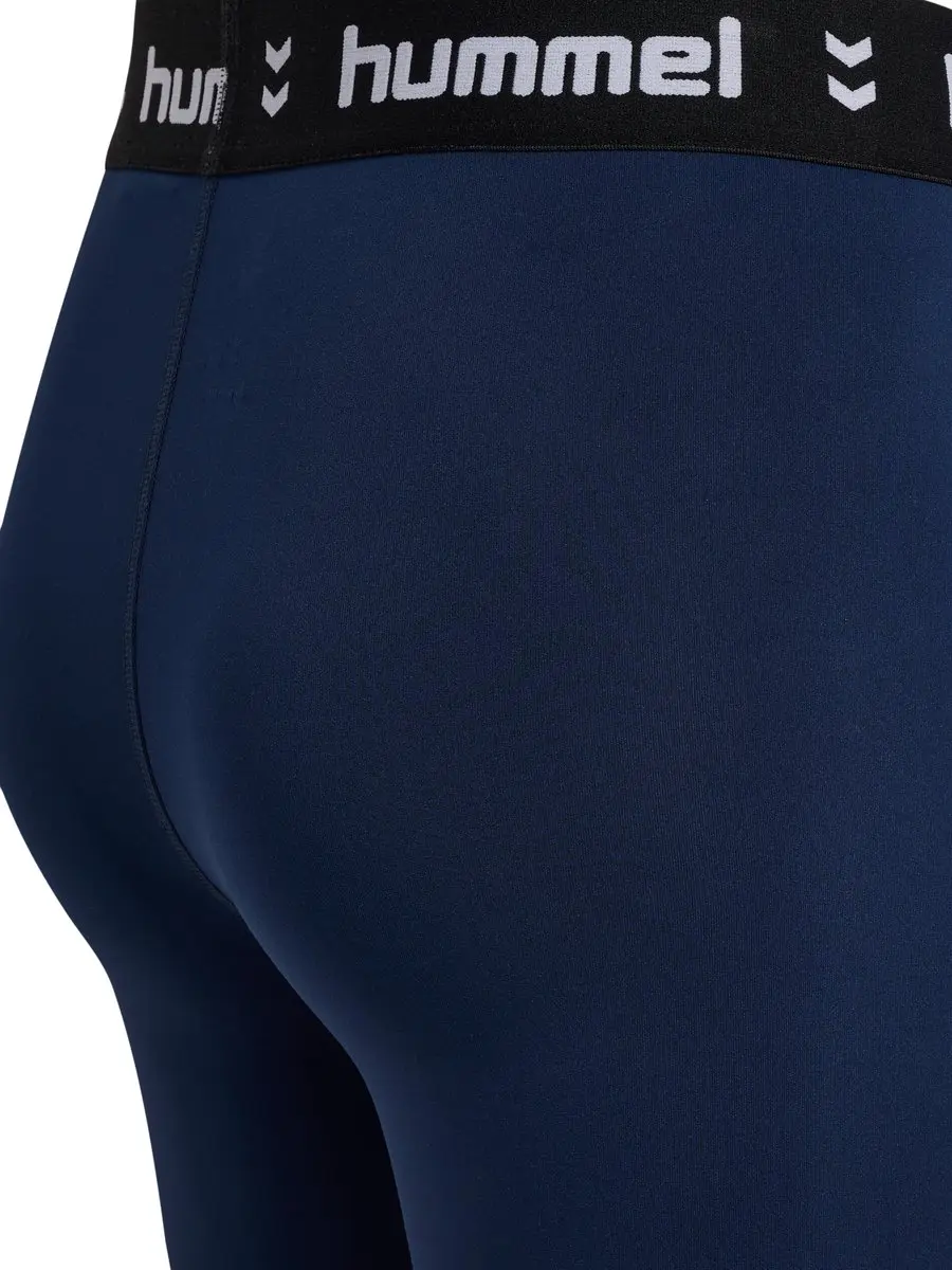 Hummel Hmlpulse Mid Waist Short Tights 229980 - S - Dress Blues