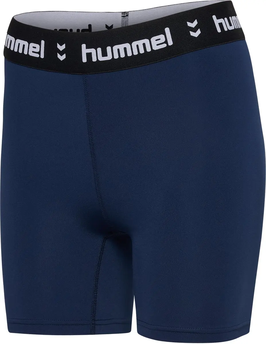 Hummel Hmlpulse Mid Waist Short Tights 229980 - S - Dress Blues