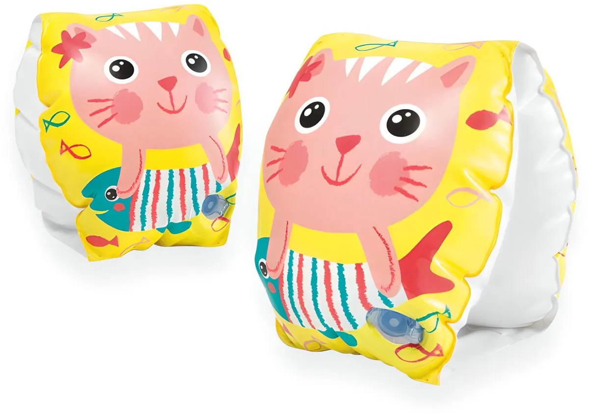 Intex Happy Kittens Zwembandjes 0-2 Jaar