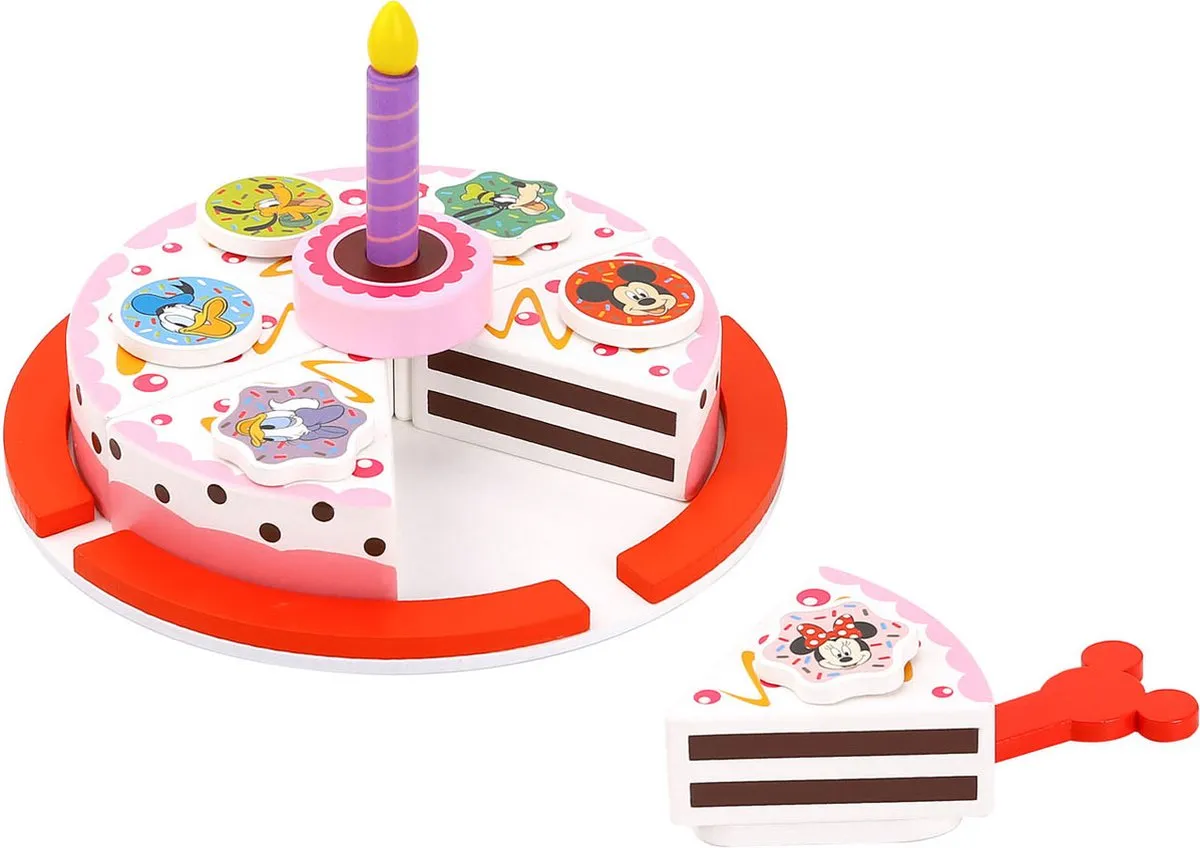 Disney Houten Cake Set TY412 - Multicolor