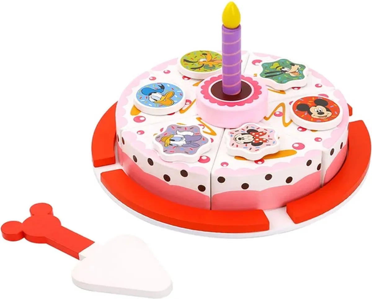 Disney Houten Cake Set TY412 - Multicolor