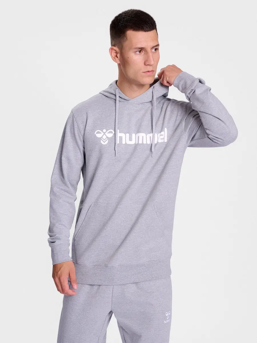 Hummel Heren Hoodie Grey-2 S