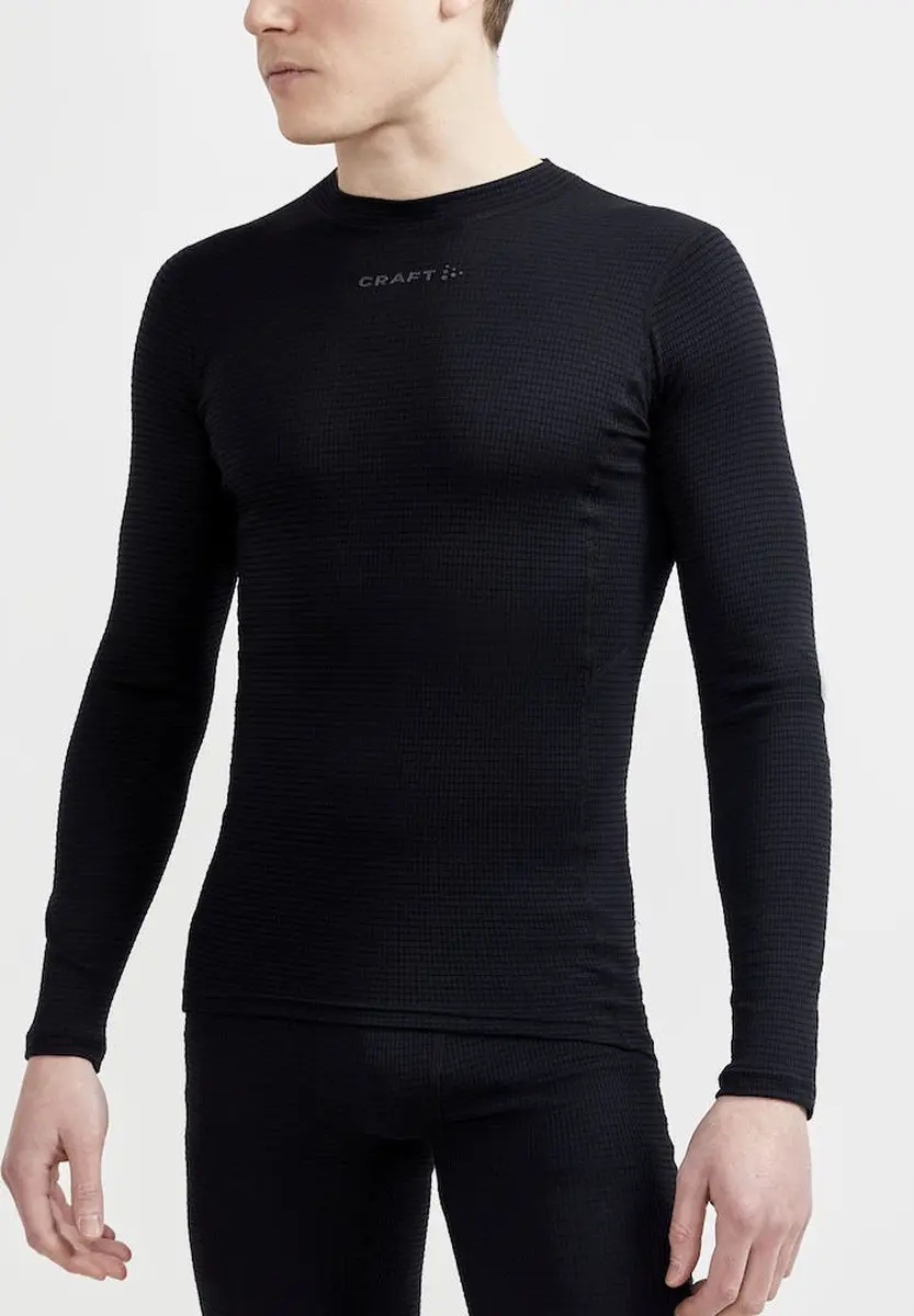 Craft Pro Wool Extreme X LS Shirt - Maat L - Zwart