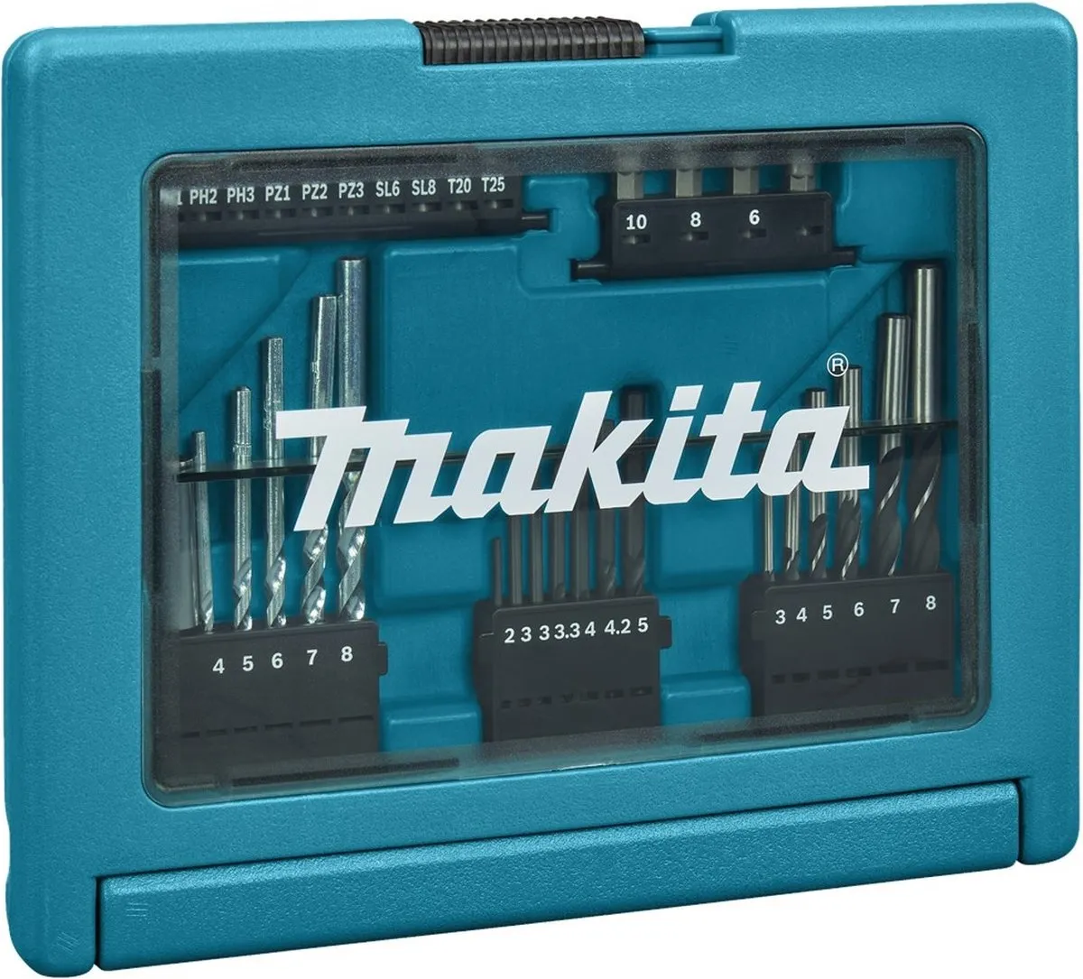 Makita B-49389 Bit- en Borenset 33-delig