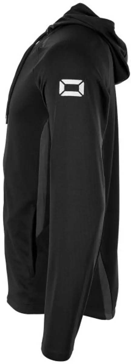 Stanno Stadio Hooded Full Zip Top 116 - Zwart
