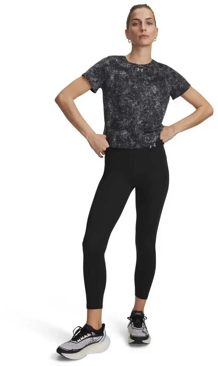 Under Armour UA Velociti Ankle Tights Dames Sportlegging - Zwart
