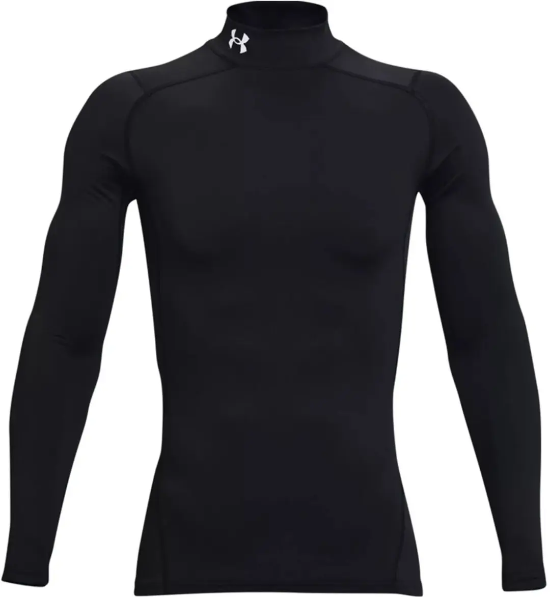 UA CG Armour Comp Mock-Black / / White