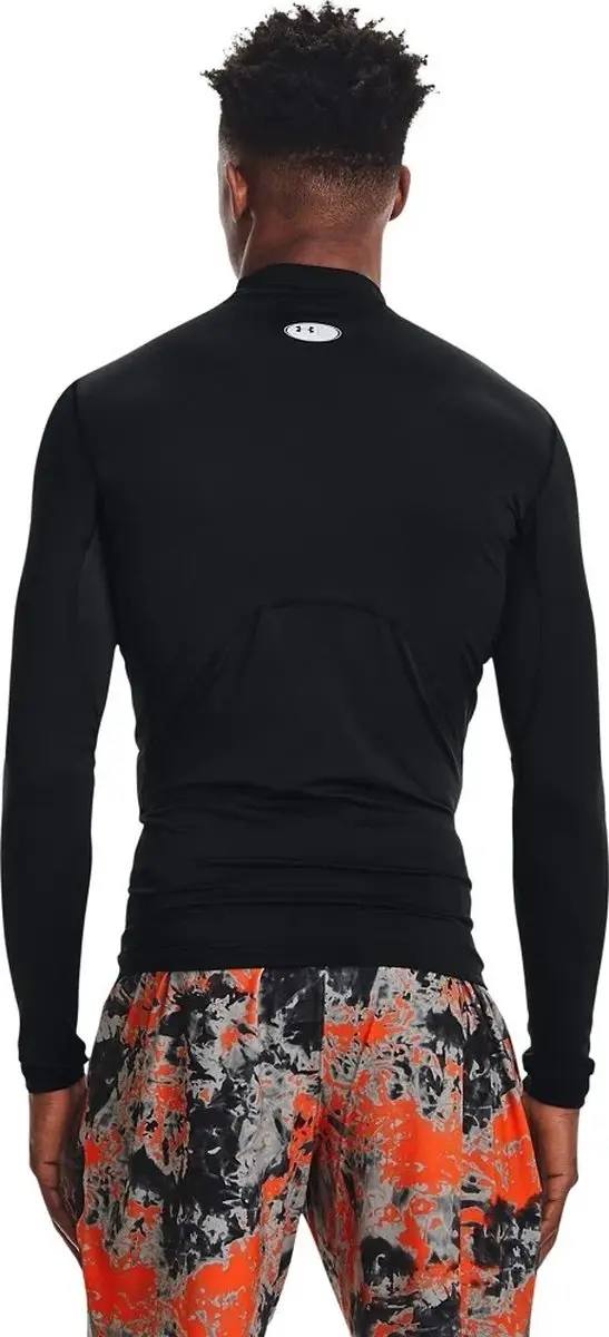 UA CG Armour Comp Mock-Black / / White