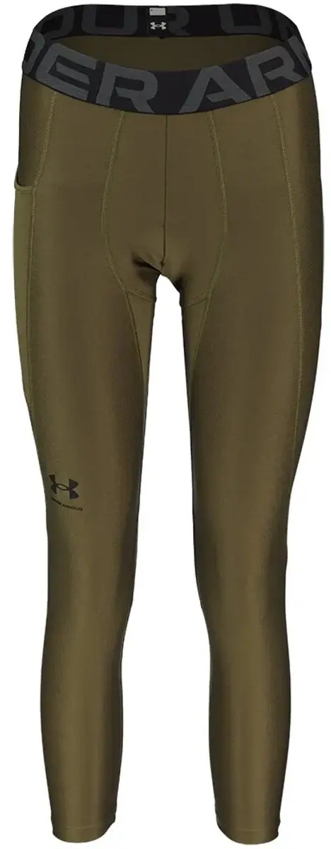 Under Armour HeatGear Armour Leggings - S - Marine OD Green/Black - afbeelding 6 van 6