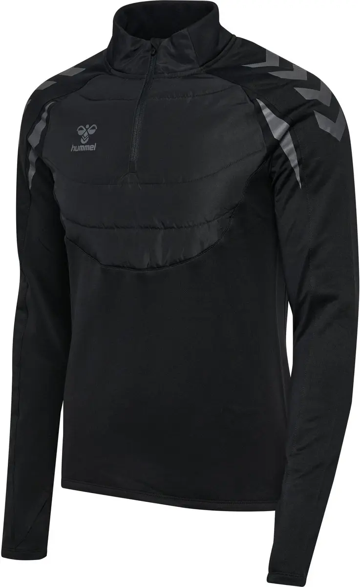Hummel Longsleeve Winter Training Half Zip 231545 - L - Zwart