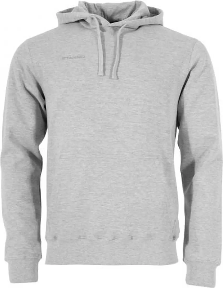 Stanno Base Hooded Sweat Top Grijs Melange - XXXL