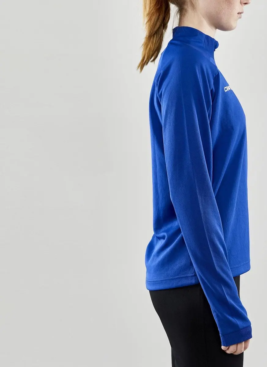 Craft Evolve Halfzip Longsleeve Dames - Maat L - Blauw