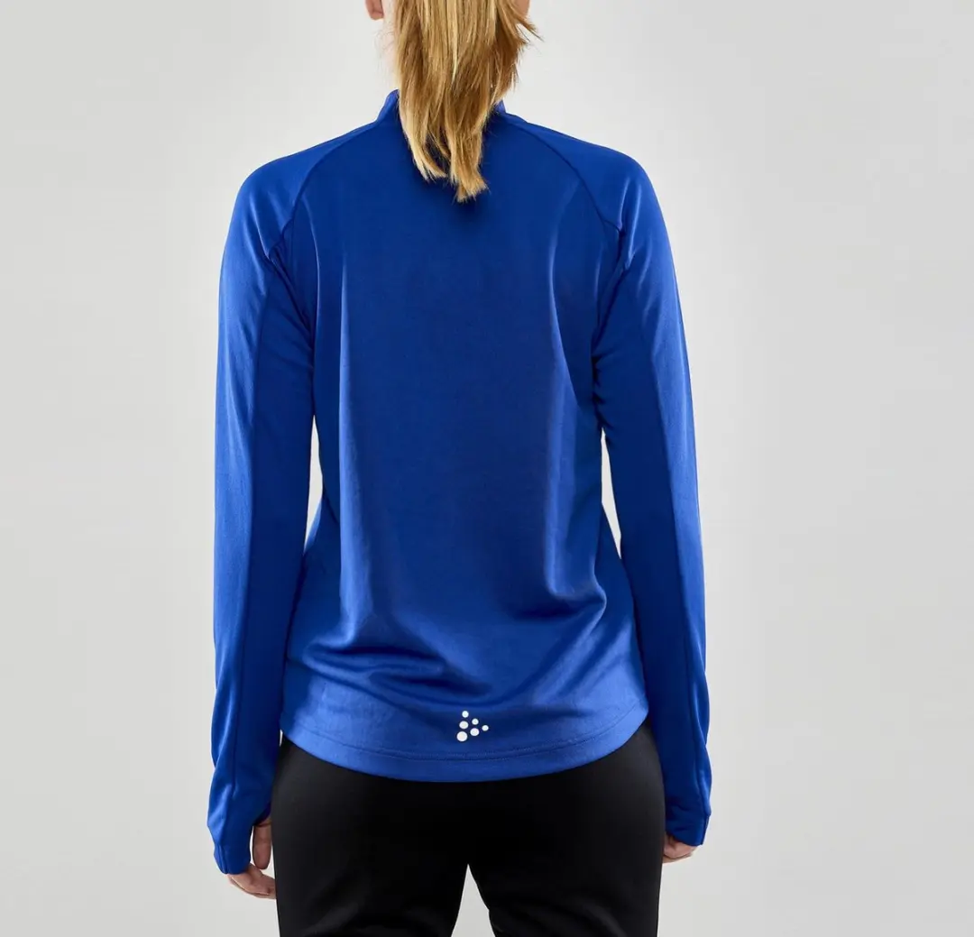 Craft Evolve Halfzip Longsleeve Dames - Maat L - Blauw