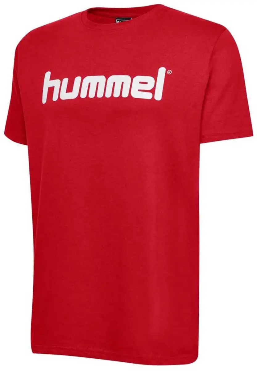 Hummel Go Cotton Logo T-shirt 116cm - Rood