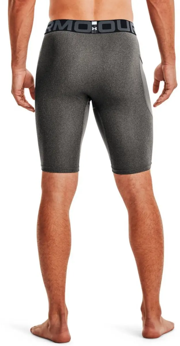 Under Armour HeatGear Armour Long Shorts XS - Carbon Heather