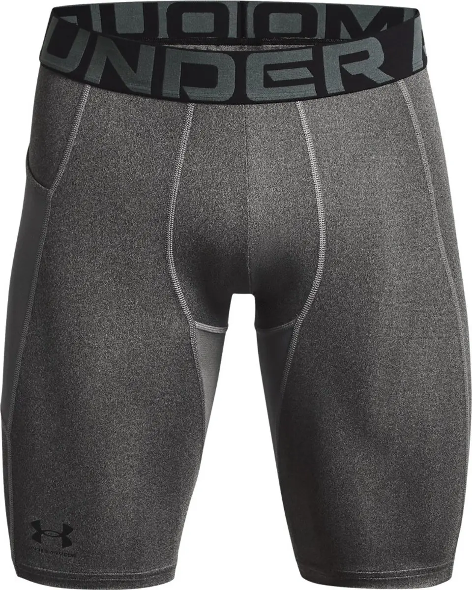 Under Armour HeatGear Armour Long Shorts XS - Carbon Heather