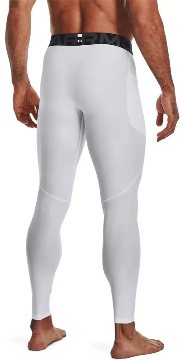 Under Armour HeatGear Legging Heren 1361586 - XS - Wit