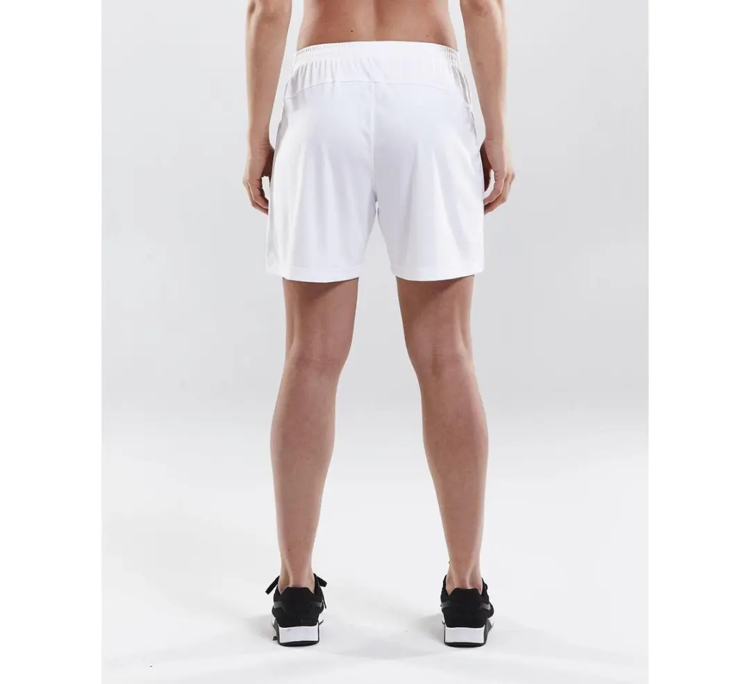 Craft Squad Short Sportbroek Dames - S - Wit/Zwart