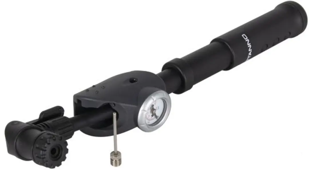 Stanno Pump met Manometer - Zwart