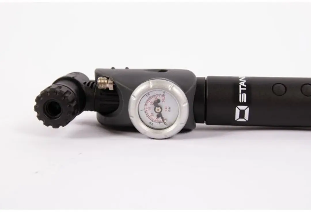 Stanno Pump met Manometer - Zwart