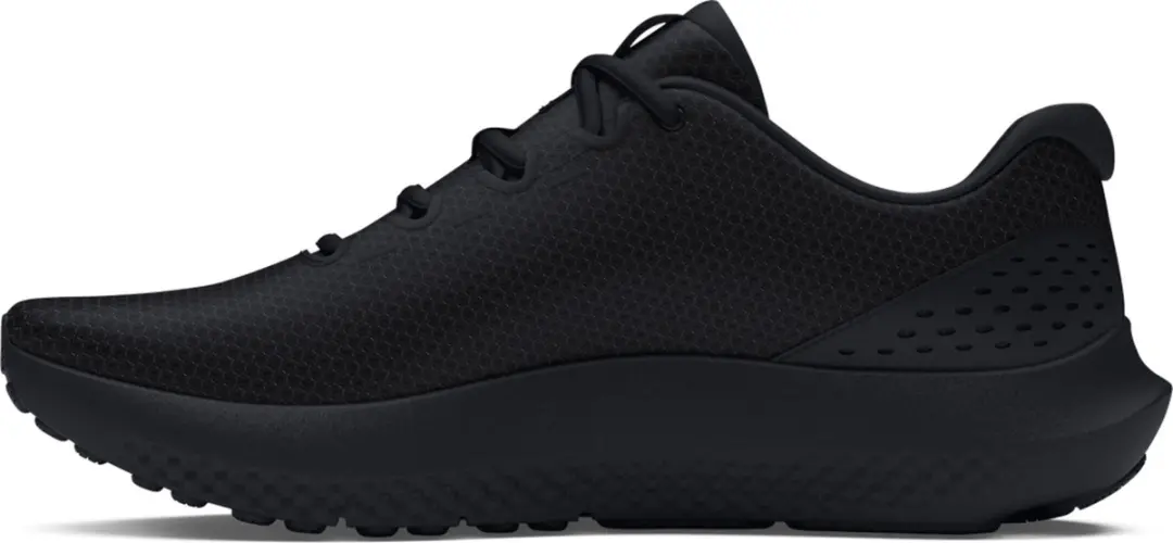 Under Armour UA Charged Surge 4-BLK Heren Sportschoenen - Zwart