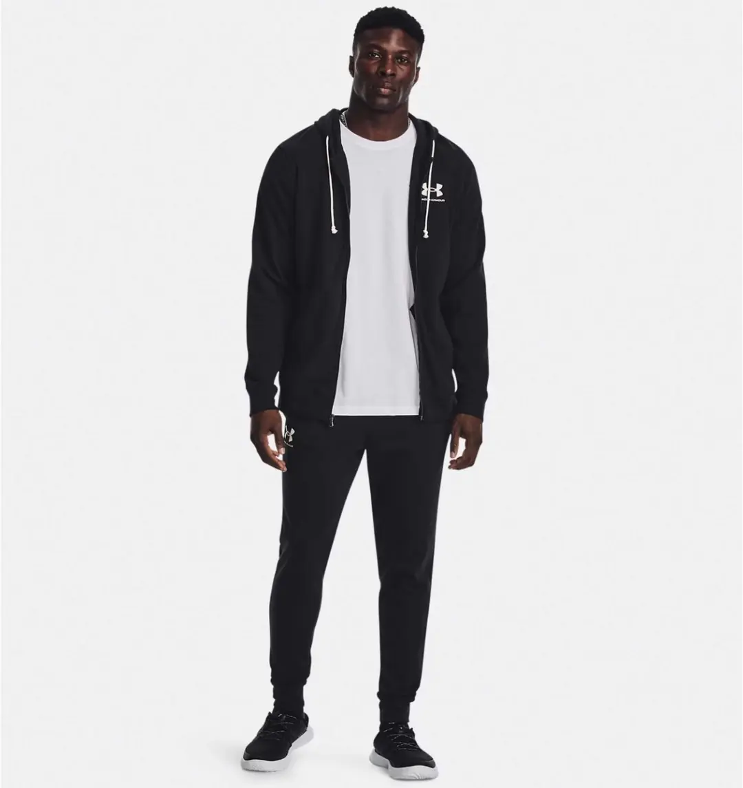 Under Armour UA Rival Terry Joggingbroek XL - Zwart - afbeelding 6 van 6