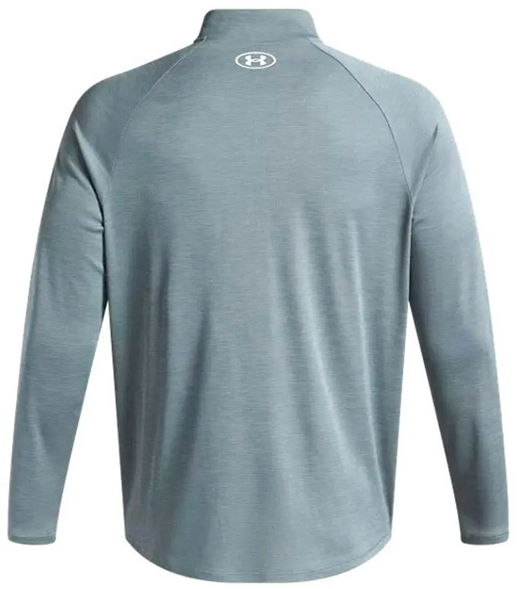 Under Armour Tech Textured 1/2 Zip Trainingstop Heren - L - afbeelding 6 van 6