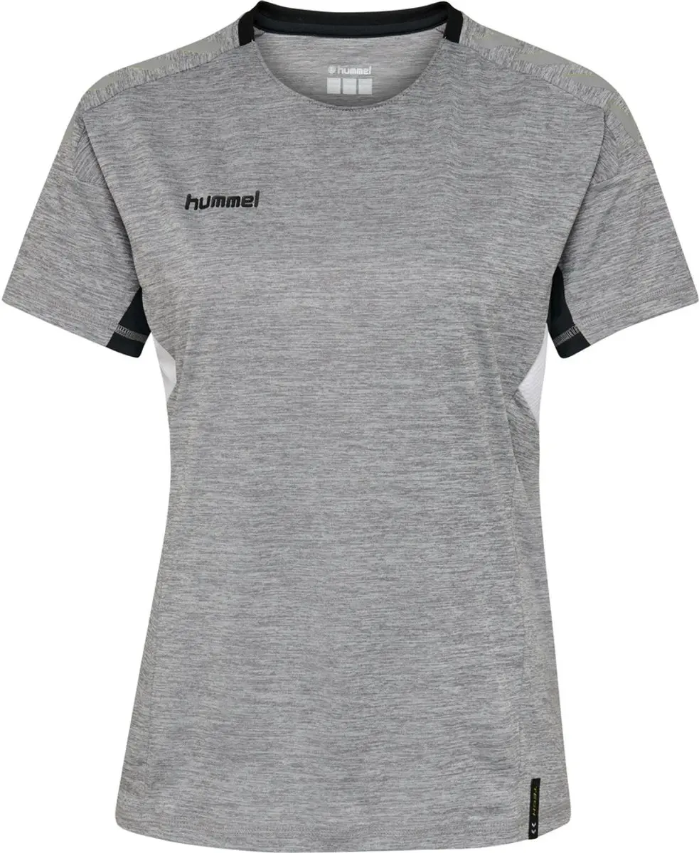 Hummel Tech Move Jersey Woman Damesshirt - XL - Grijs Melange